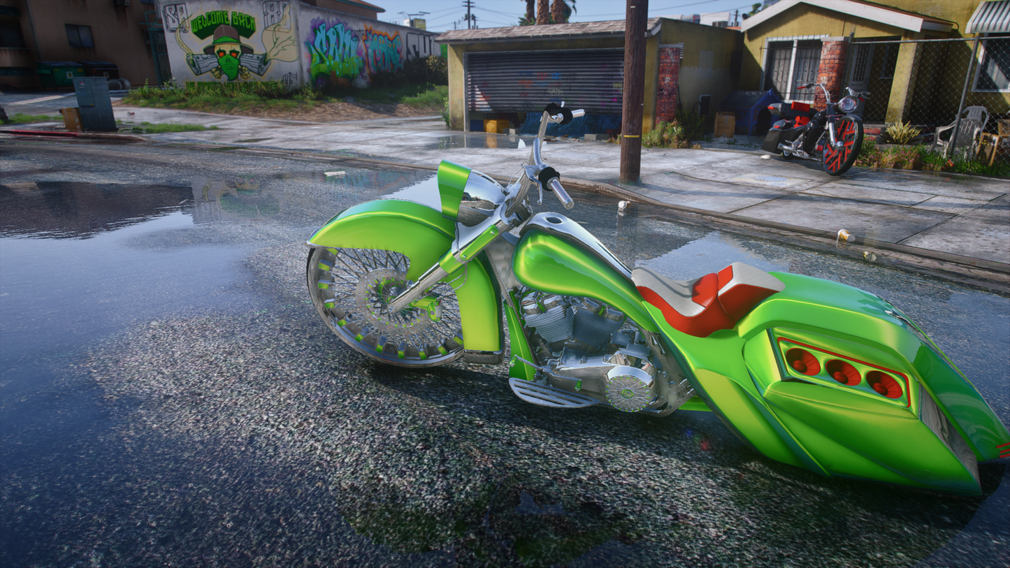 2015 Road King on Spokes